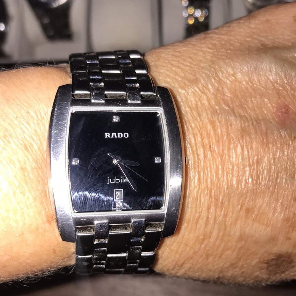 Vintage Rado Jubile Women’s Wristwatches Swiss 070 129 374 9.4 Sapphire Cristal - Picture 7 of 12